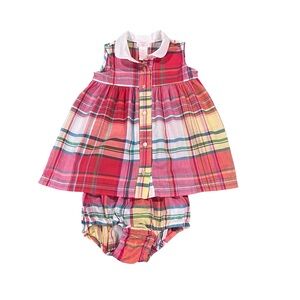 Chaps Dress and Bloomers Set